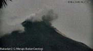 Penampakan aktivitas Gunung Merapi Rabu (23/6/2021) pukul 21.40 WIB.(Foto:nyatanya.com/BPPTKG)