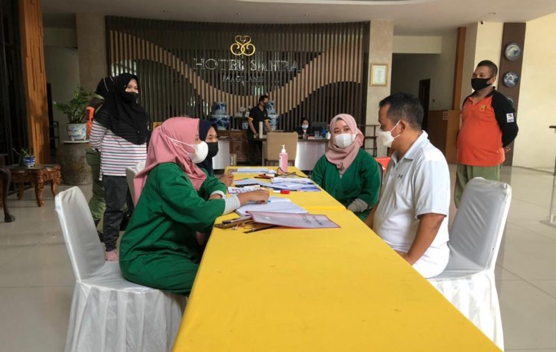 Hotel Safira, Jalan Gatot Subroto Magelang jadi tempat isolasi pasien positif Covid-19.(Foto:nyatanya.com/Diskominfo Jateng)
