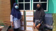 Pemkot Magelang salurkan bantuan pangan kepada warga yang Isoman. (Foto:nyatanya.com/Diskominfo Jateng)
