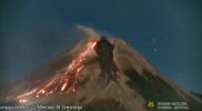 Guguran lava pijar Gunung Merapi, Senin (26/7/2021). (Foto:nyatanya.com/BPPTKG)