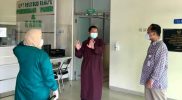 RSUD Budi Rahayu jadi rumah sakit rujukan menggantikan rumah sakit darurat di lapangan tenis indoor Moncer Serius. (Foto:nyatanya.com/Diskominfo Magelang)