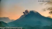 Rekaman aktivitas awan panas guguran Gunung Merapi, Rabu (4/8/2021) pukul 05.41 WIB. (Foto: BPPTKG)