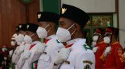 Paskibraka Tahun 2021 Kota Yogyakarta resmi dikukuhkan. (Foto: Humas Pemkot Yogyakarta)