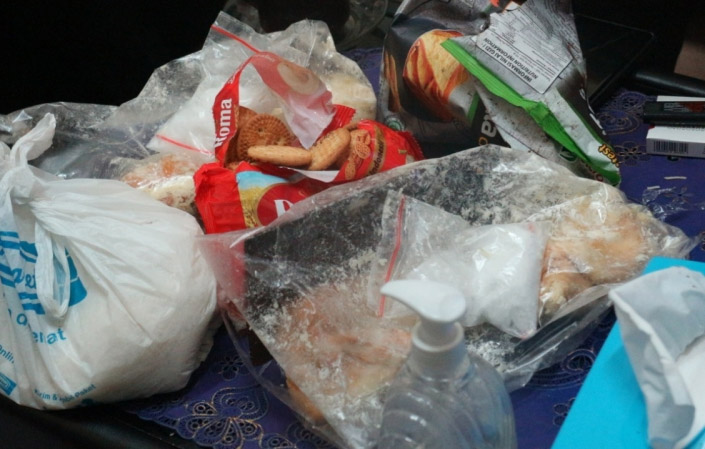Barang bukti sabu yang berhasil diamankan petugas Lapas I Surabaya. (Foto:MC Diskominfo Prov Jatim)