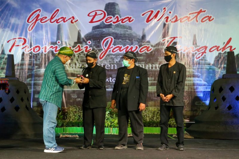Anugerah Gelar Desa Wisata Provinsi Jawa Tengah 2021, Rabu (27/10/2021). (Foto: Diskominfo Jateng)