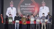 Malam peanugerahan pemenang lomba film pendek dan foto yang digelar di Pendapa Kabupaten Klaten, Selasa (27/10/2021) malam. (Foto:Diskominfo Klaten)