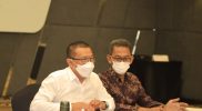 Dirjen Binapenta dan PKK, Suhartono, pada pertemuan Joint Task Force Indonesia - Taiwan secara virtual di Bekasi, Selasa (9/11/2021). (Foto: InfoPublik)