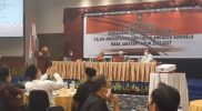Sosialisasi seleksi calon anggota KPU dan Bawaslu masa jabatan 2022-2027 di Kota Surabaya, Provinsi Jawa Timur, Jumat (12/11/2021). (Foto: Kemendagri.go.id)