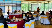 Forum group discussion (FGD) Kelompok Terpumpum Penetapan Warisan Geologi Dieng yang digelar Bappeda Wonosobo di Pendopo Taman Syailendra, Senin (22/11/2021). (Foto: Dinas Kominfo Kabupaten Wonosobo)