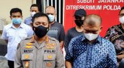 Usai diamankan di Polda Jawa Timur, tersangka penendang sesajen di Gunung Semeru meminta maaf secara terbuka. (Foto: MC Diskominfo Prov Jatim)