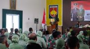 Danrem 072/Pamungkas Brigjend TNI Afianto, Kamis (10/2/2022) dalam kunjungannya ke Kodim 0706/Temanggung. (Foto: MC.TMG)