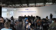 ARTJOG melaksanakan sosialisasi tema ARTJOG MMXXII: Arts in Common – Expanding Awareness di Pendapa Ajiyasa, Jogja national Museum, Yogyakarta pada Kamis (3/2/2022). (Foto: Dok ARTJOG)