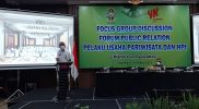 Focus Group Discussion (FGD) Forum Public Relations Pelaku Usaha Pariwisata dan Himpunan Pramuwisata Indonesia (HPI) pada Rabu (16/3/2022) di Hotel Alana Malioboro. (Foto: Humas Pemkot Yogya)