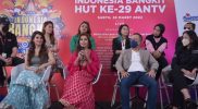 Perayaan hari jadi yang ke-29 tahun, ANTV menghadirkan 4 artis Bollystar yang akan beradu akting dengan pemeran “Terpaksa Menikahi Tuan Muda” di puncak perayaan bertajuk “29 Tahun ANTV Indonesia Bangkit”. (Foto: Istimewa)