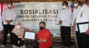Bawaslu Kabupaten Batang menggelar sosialisasi pengawasan partisipatif kelompok sasaran disabilitas di Kabupaten Batang. (Foto:MC Batang)