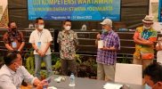 Penutupan uji kompetensi wartawan PWI DIY di Eastparc Hotel Yogyakarta, Kamis (31/3/2022). (Foto: Dok.PWI DIY)