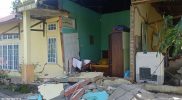 Sejumlah bangunan rusak akibat gempa di sejumlah wilayah Sumatra Barat pada Jumat (25/2/2022) pukul 08.39 WIB. (Foto: BPBD Sumatra Barat)