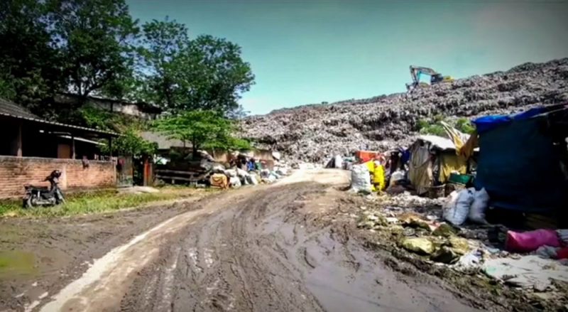 Tempat Pembuangan Sampah Terpadu (TPST) Piyungan, Bantul, kembali ditutup selama tiga hari terhitung sejak Jumat (1/4/2022) hingga Minggu (3/4/2022). Foto: Istimewa