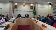 Jumpa pers pengamanan libur Lebaran di Balai Kota Yogyakarta, Kamis (28/4/2022). Foto: Humas Pemkot Yogya