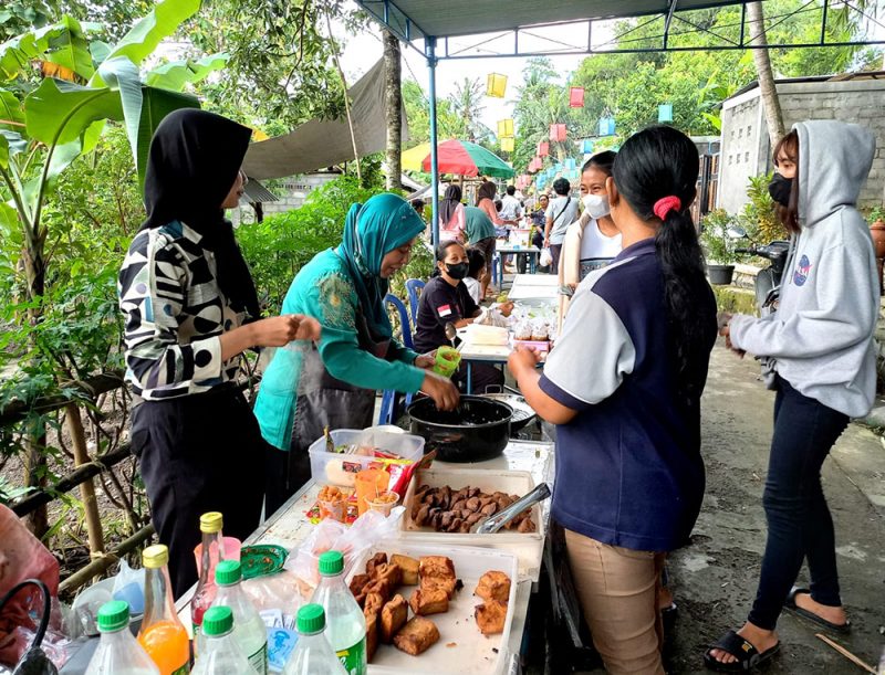 Permadi menggelar kegiatan Pasar Ramadan 1443 Hijriah di Taman Ngledok Asri, mulai Senin (4/4/2022) sampai 9 April 2022. (Foto: Istimewa)