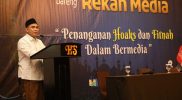 Wakil Gubernur Jawa Tengah Taj Yasin Maimoen, saat Silaturahmi dan Halal Bihalal dengan awak media di Jawa Tengah dan DIY, di Hotel Santika Premiere, Kamis (12/5/2022). Foto: Diskominfo Jateng
