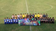 Turnamen Sepak Bola Piala Kasad Liga Santri PSSI 2022 Kota Yogyakarta resmi dibuka. Foto: Pendim 0734
