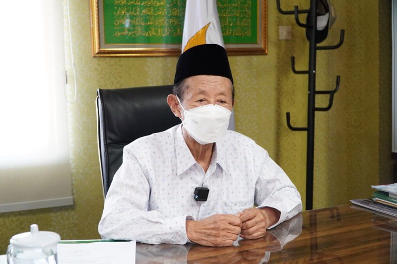 Ketua Umum MUI Jateng KH Ahmad Darodji. Foto: Diskominfo Jateng