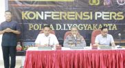 Polda DIY gelar konferensi pers terkait kasus korupsi di RSUD Wonosari. Foto: Humas Polda DIY
