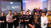 Meet and greet Jakarta E-Prix 2022 di Monas, Jakarta Pusat, pada Kamis (2/6/2022). Foto: PPID DKI Jakarta