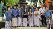 Ziarah kebangsaan "Meneguhkan Nilai-nilai Pancasila di depan gerbang makam Sultan Agung. Foto: Ist