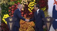 Pertemuan bilateral antara Presiden Jokowi dengan Perdana Menteri (PM) Australia Anthony Albanese membahas lima peluang kerja sama penting ketika bertemu di Istana Bogor, Kota Bogor, Jawa Barat (Jabar) pada Senin (6/6/2022). Foto: BPMI Setpres