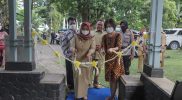 Bupati Sleman Kustini Sri Purnomo meresmikan pelayanan kesehatan dan renovasi Taman Lansia Ceria Bethesda Yakkum di Hargobinangun, Kapanewon Pakem, Senin (6/6/2022). Foto: Humas Sleman