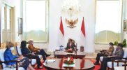 Presiden Jokowi menerima delegasi Bank Dunia atau World Bank di Istana Merdeka, Jakarta, Kamis (14/7/2022). Foto: BPMI Setpres