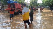 Banjir bandang hantam 26 desa di Kabupaten Pati, Jawa Tengah, Kamis (14/7/2022). Foto: BPBD Kabupaten Pati