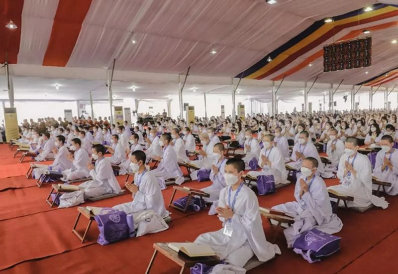 Indonesia Tipitaka Chanting dan Asalha Mahapuja 2566 Budhis Era. Foto: @media_twc