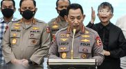 Kapolri Jenderal Listyo Sigit resmi membubarkan tim Satgassus Polri. Foto: Ist