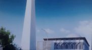Visualisasi Masjid Jami’ Al Hidayah yang berdiri kokoh. (Foto: Istimewa)