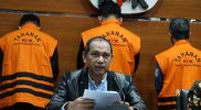 KPK menetapkan Rektor Universitas Lampung (Unila) Karomani sebagai tersangka kasus dugaan suap terkait penerimaan calon mahasiswa baru pada Unila 2022. Foto: Ist