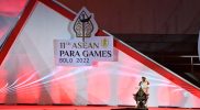Menpora Zainudin Amali saat penutupan ASEAN Paragames XI 2022. Foto: Ist/InfoPublik