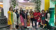 Pendiri MS Glow Aesthetic Clinic yaitu Shandy Purnamasari dan Gilang Widya Pramana hadir pada pembukaan cabang ke-15 di Yogyakarta. Foto: Agoes Jumianto