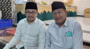 Wakil Ketua PWNU Jawa Timur, Abdussalam Shohib dan Sekretaris PWNU Jatim, Prof Akh Muzakki. Foto: selalu.id