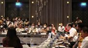 Rapat Koordinasi Persiapan Infrastruktur, Logistik, Media dan Komunikasi, Keamanan, Side Event dan Kesehatan KTT G20 di Hotel Renaissance Bali, Nusa Dua, Kamis (10/11/2022). Foto: Dok.BNPB