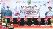 Launching Kebumen Beach Half Marathon, di Alun-Alun Kebumen, pada Minggu (30/10/2022). Foto: MC Kab.Kebumen