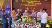 Polres Magelang resmi naik tipe menjadi Kepolisian Resor Kota (Polresta) Magelang. Foto: Humas/beritamagelang