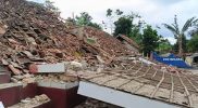 Kerusakan bangunan SDN Cugenang akibat gempa bumi di Kabupaten Cianjur, Provinsi Jawa Barat, Senin (21/11/2022). Foto: BPBD Kab Cianjur