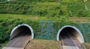 Dua terowongan kembar sepanjang 472 meter di Jalan Tol Cileunyi - Sumedang - Dawuan (Cisumdawu), Seksi 2 dan 3 Pamulihan - Sumedang - Cimalaka sepanjang 21,1 km, yang mulai beroperasi Desember 2022. Foto: Dok. Kementerian PUPR