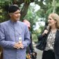 Duta Besar Norwegia untuk Indonesia, Rut Kruger Giverin menemui Gubernur Jawa Tengah Ganjar Pranowo di Rumah Dinas Puri Gedeh, Kamis (16/2/2023). Foto: Ist
