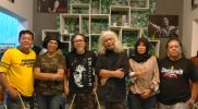 Para punggawa Classic Rock Yogyakarta usai berbincang menggagas gelaran Syawalan Classic Rock besok Minggu (14/5/2023) di Warung Tik Tok. (Foto: Agoes Jumianto)