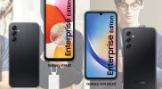 Galaxy A14 Enterprise Edition dibanderol Rp2.599.000, sementara Galaxy A34 5G Enterprise Edition dibanderol Rp5.199.000. (Foto: Samsung)