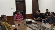 Audiensi PWI DIY dengan Pemkot Yogyakarta di Kantor Pj Wali Kota Jogja, Kamis (11/1/2024). Foto: Dok.PWI DIY